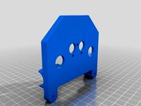 E3D Cyclops / Chimera mount for Mendel 90 by joshuarowley42