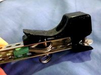Sécurité pour latte Ridoirs Ronstan monté sur trimaran Weta by Tosamdy