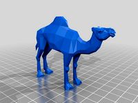 Low Poly Camel by Sailor96