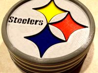 Pittsburgh Steelers Coaster by spondoro