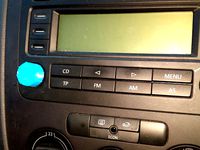 VW Golf Car Stereo Button by sat481