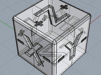 XYZ Calibration Dice - 20mm by wulfdesign