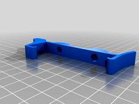 Clip to mount the rumba case on a mendelmax2 by Yawghmoth