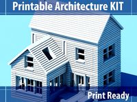 Printable Architecture KIT Series 1 by ArchitectureKIT