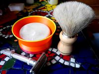 Shaving Soap Holder - parametric by blatantsubtlety