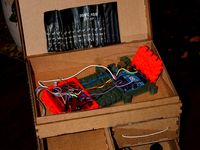 Chest of Drawers (cardboard style) Lasercut by jasonwelsh