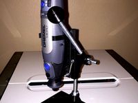 Dremel Micro quick mount adapters for Mini Drill Press by mitchlandry