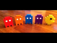 Pacman and ghosts by jmathews