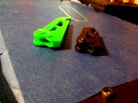Longer landing legs, Hobbyking Trifecta tri-copter by Amdek