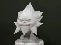 Legend Of Zelda - Darunia Bust by AwesomeA
