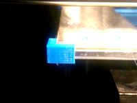 Glass plate clip for Wanhao Duplicator 4 by Craig3TCE