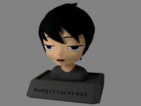 Budge Bust by budgiesarecool