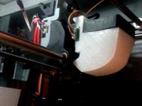 Da Vinci Extruder Mounted Fan Duct by LeoDuhVinci