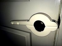 Doorknob Lever Adapter by ezra_reynolds
