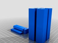 40x40x80 profile system + 90 degree mount by StephC3D