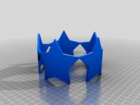 Shadow Play Star Circle by bqzero