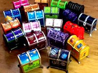 Traveling Luggage Treasure Chest by Anarkissed