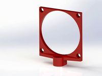 80mm Fan mount for Tripod mount by Munchausen