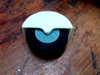 Soporte para rueda de 63mm y eje de 3,5mm by pere_gs