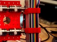 Toolholder / Carriage with LM8UU Holder by sandfrog