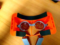 Customizable Lens Clip for Note4VR / OpenDive headsets by maso27