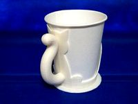 Cat type 7 oz paper cup holder by arrowmeiwaracing