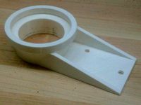 ShopVac to LocLine Vacuum Hose Adapter With Mounting Bracket by Agger