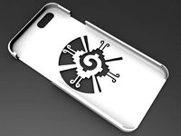 iPhone 6 Basic Case aztec fake ying yang by TomasLA