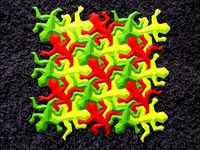 escher lizard by UltiArjan