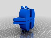 Feet for Ultimaker with Brass extensions by bkubicek