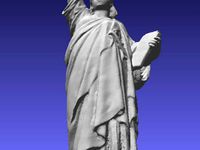 19th Century Bronze Statue of Liberty Model by jerry7171