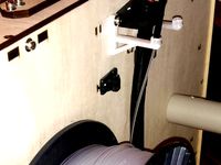 Filament guide bracket & spacer - Replicator dual by peterthevicar