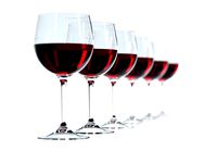 Wine glasses - Burgundy by Dape