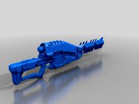 Destiny Exotic Sniper Rifle Ice Breaker 1:1 Scale by DestinyStlGenerator