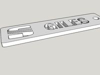 Seat logo keychain for Giles by hungmanhnguyen