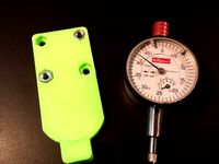 Dial gauge holder Prusa i3 for bed leveling by WG73