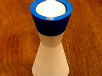 Hourglass LED Tealight holder by BuellRider