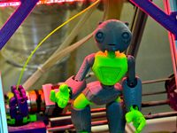Jointed Robot By Shira_easy print and glue version by jasonwelsh