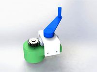 Simple Dynamo by gear by DamianDI