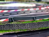 crash barrier for slot car track by mbergerm