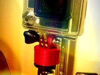 GoPro Tripod Mount with Standard 1/4-20 UNC Screw Thread by de_baseggio