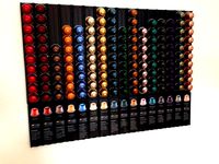 Label Holder for Nespresso Capsule Holder by RobotMama