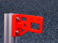 Extended mount for V2 Infill3D geared extruder by d3delta3d