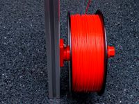 Filament Spool holder for 30x30mm Aluminium extrusion by d3delta3d