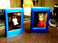 Instax Mini Frame and Photo Case - Holds a dozen photos by jolars