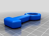 Domestic manhole cover key by ChristofSchwiening