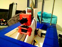 45 degree Servo Mount / FPV camera pan mount by add1ct3dd