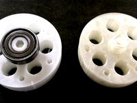 Pulley Wheel for Serpentine Belt (Parametric) by bbo