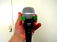 Shure SV100 Wall Microphone holder by kerk1v