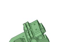 Support de X qui coulissent sur le Z. Avec fixation de roulement sans collier, support de end stop evolutif by Tosamdy